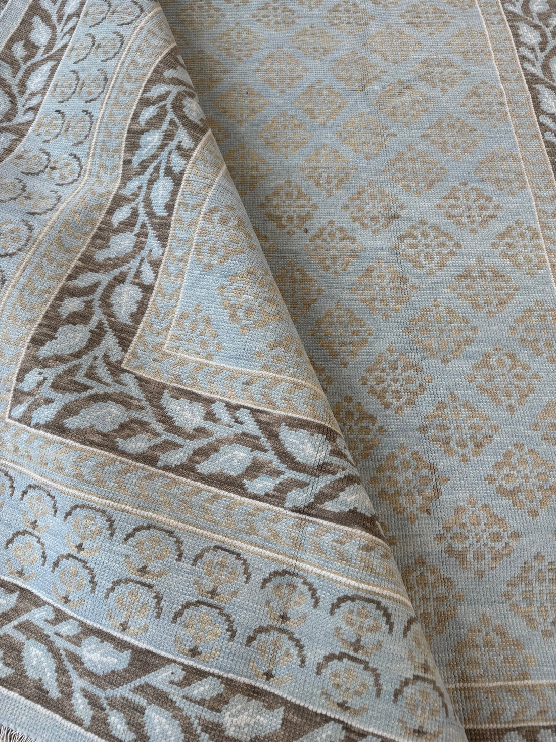 Jenny from the Blockprint - Blue 9x12