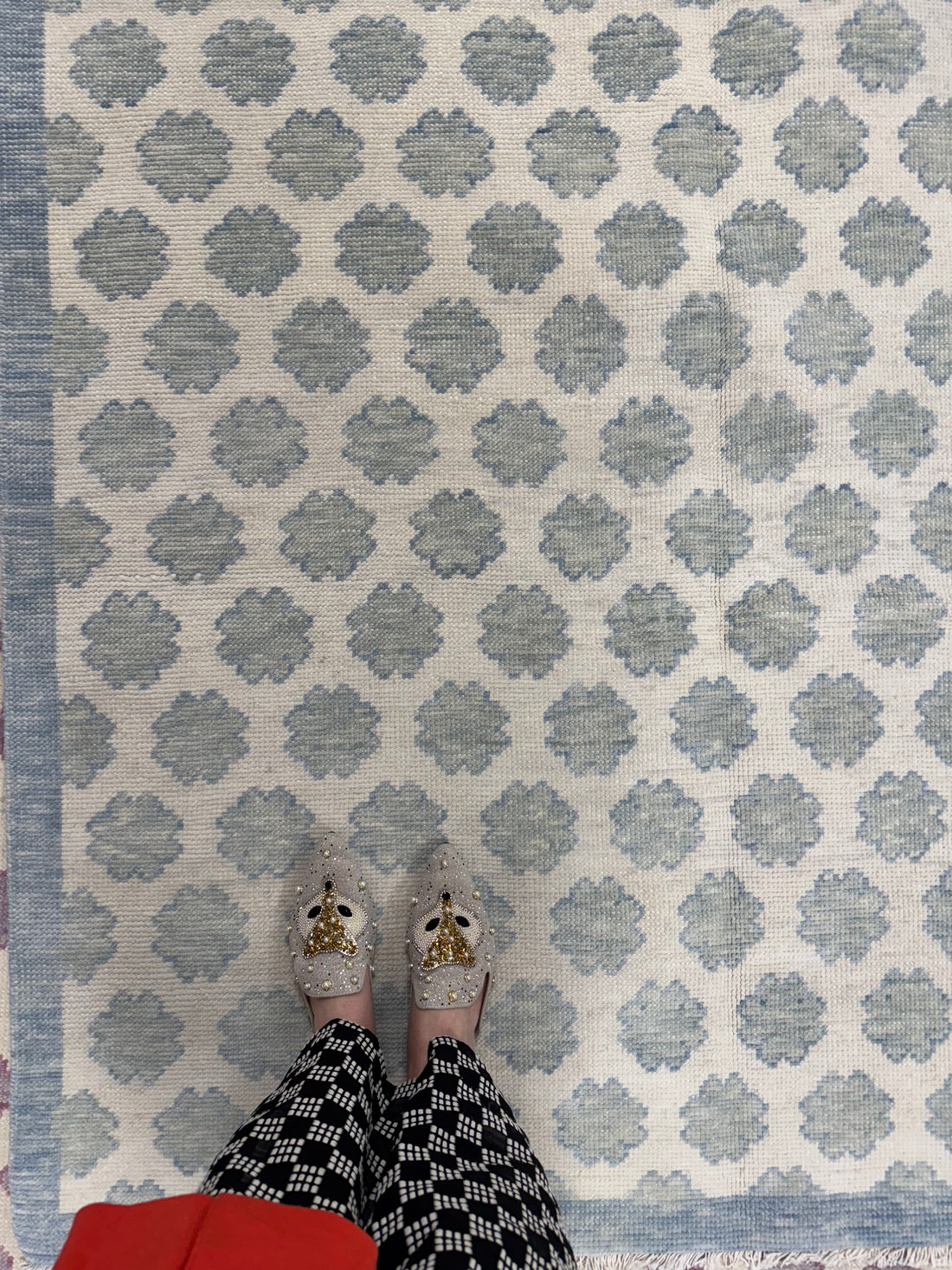 Charlotte's Webb - 3x7 Blue