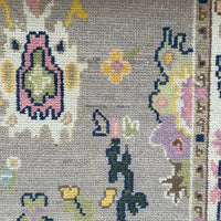 Custom Colorway Modern Oushak Runner 3x9 - Warehouse Sale
