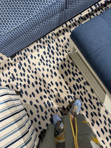 Ice Breaker - 8x10 Navy (High Low)