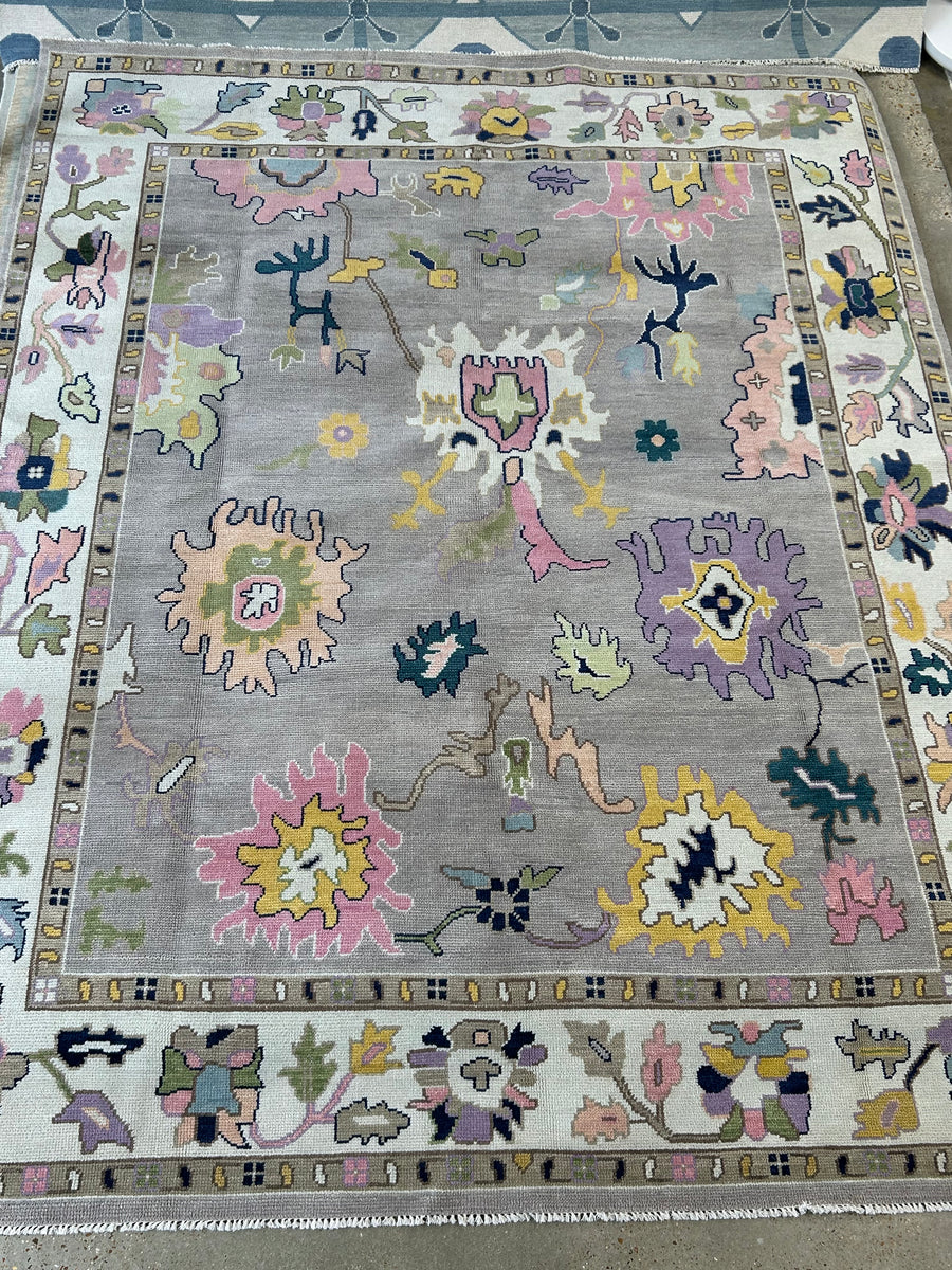 Custom Colorway Modern Oushak 8x10 - Warehouse Sale