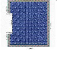 Chain Reaction 12'2" x 14'4" with Custom Cutout - Warehouse Sale