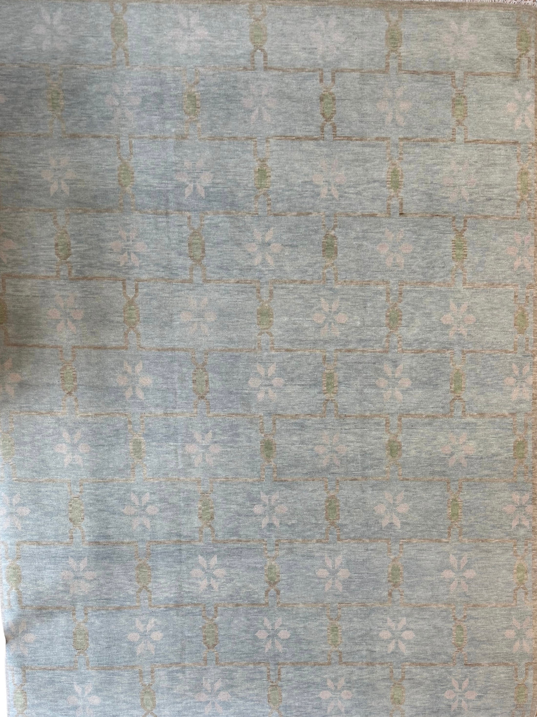 Perennial Hand Knotted - 8x10 Blue