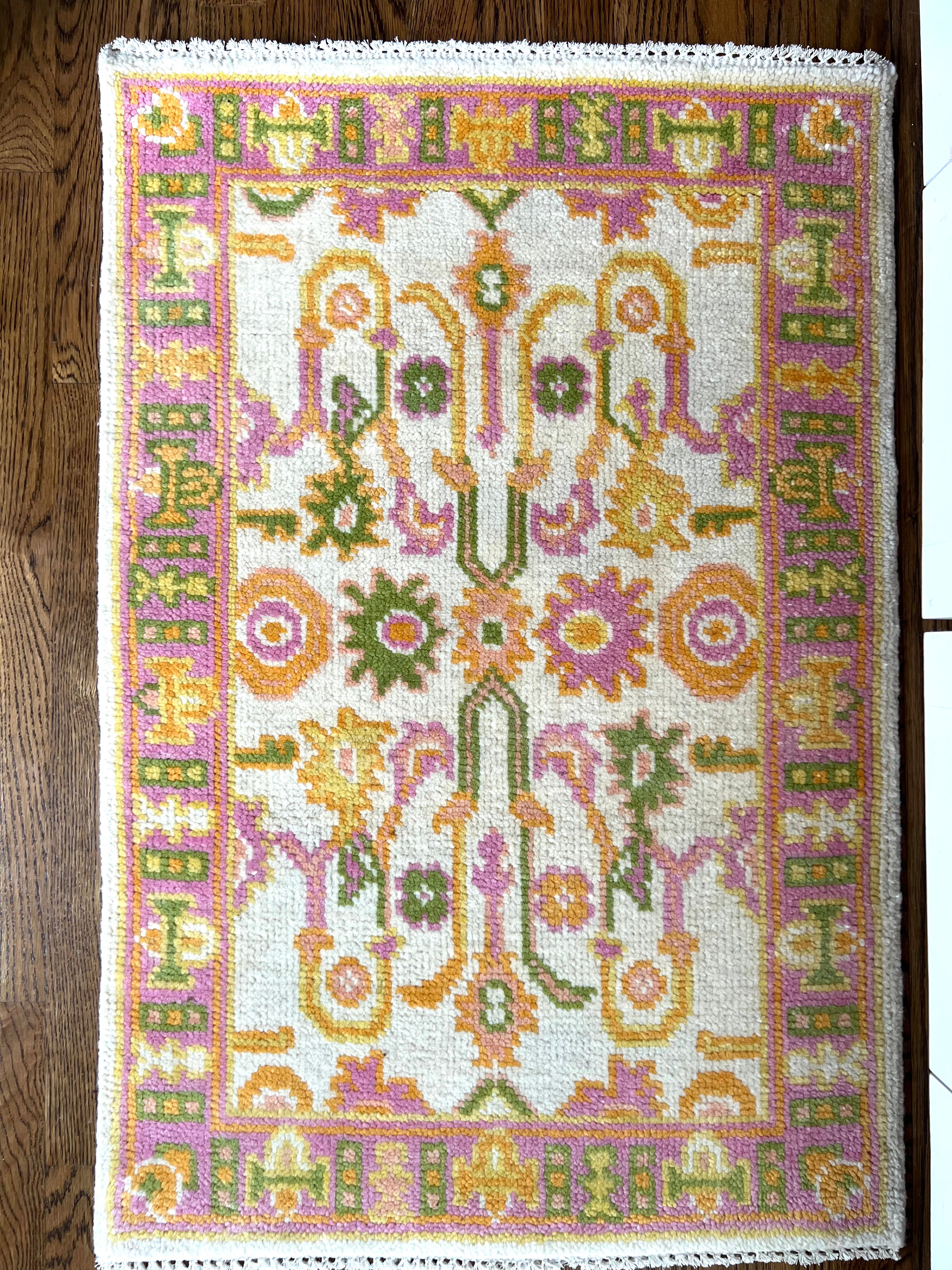 Tutti Frutti Pink - 2x3 Warehouse Sale – English Village Lane
